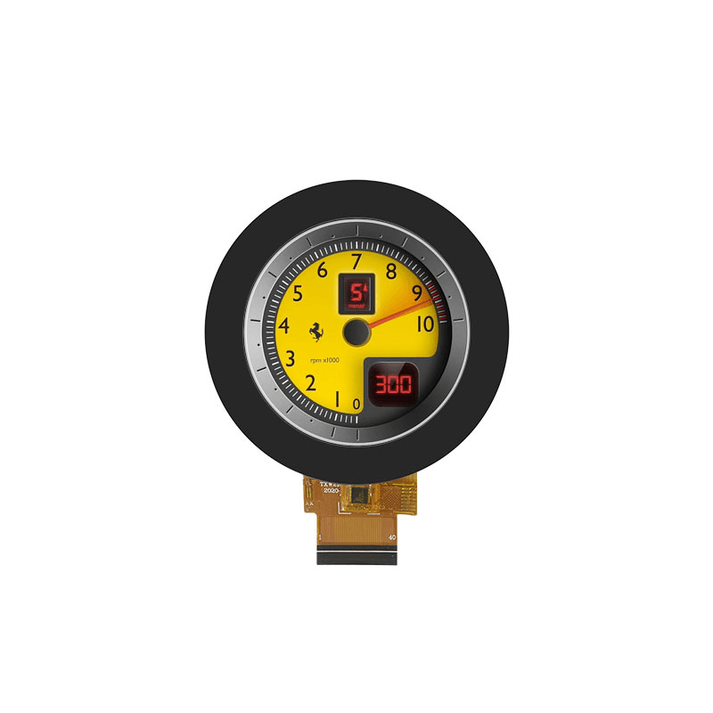 round tft display
